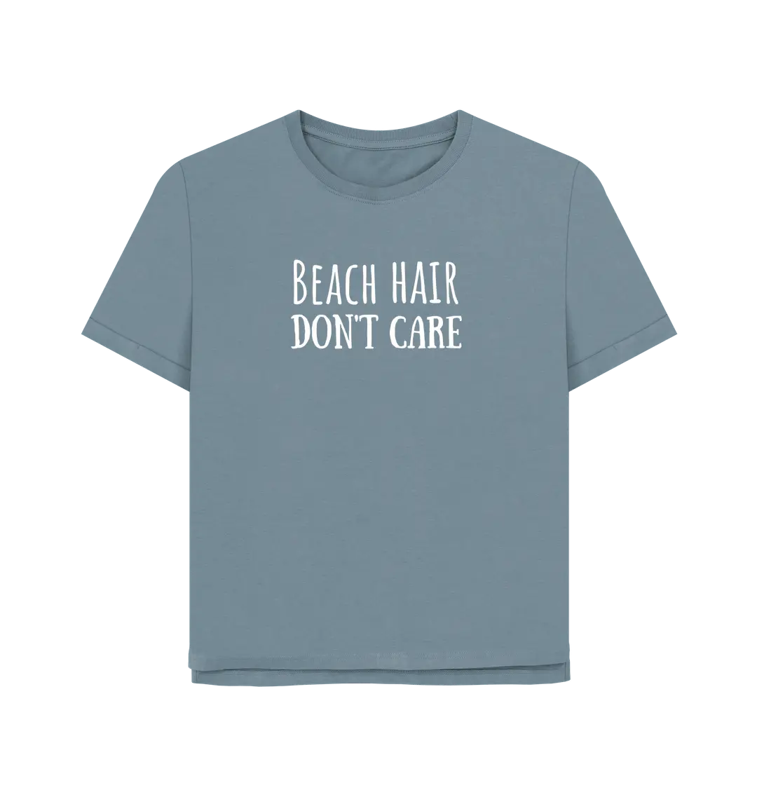 Stone Blue Printed T-shirt