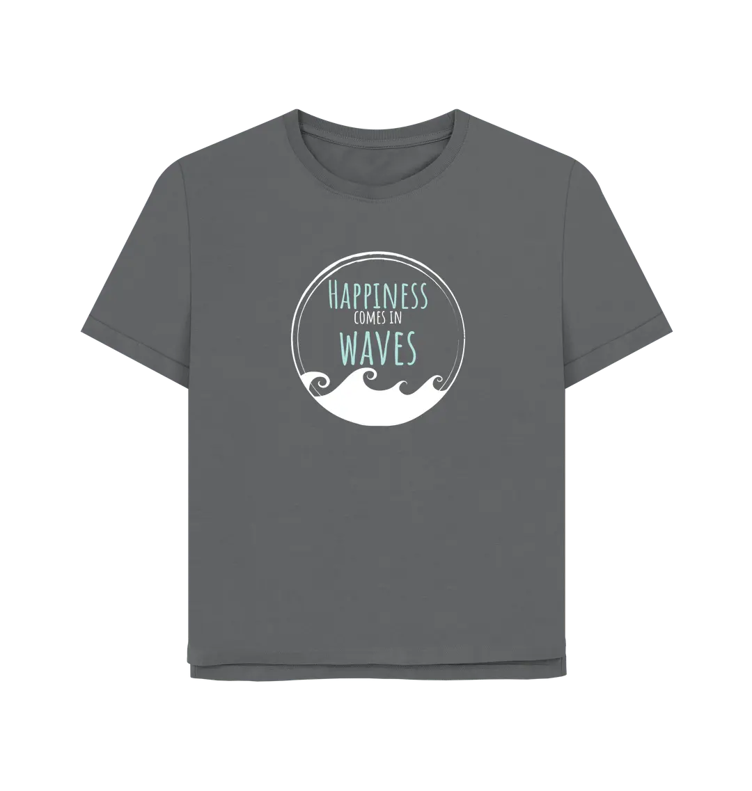 Slate Grey Printed T-shirt