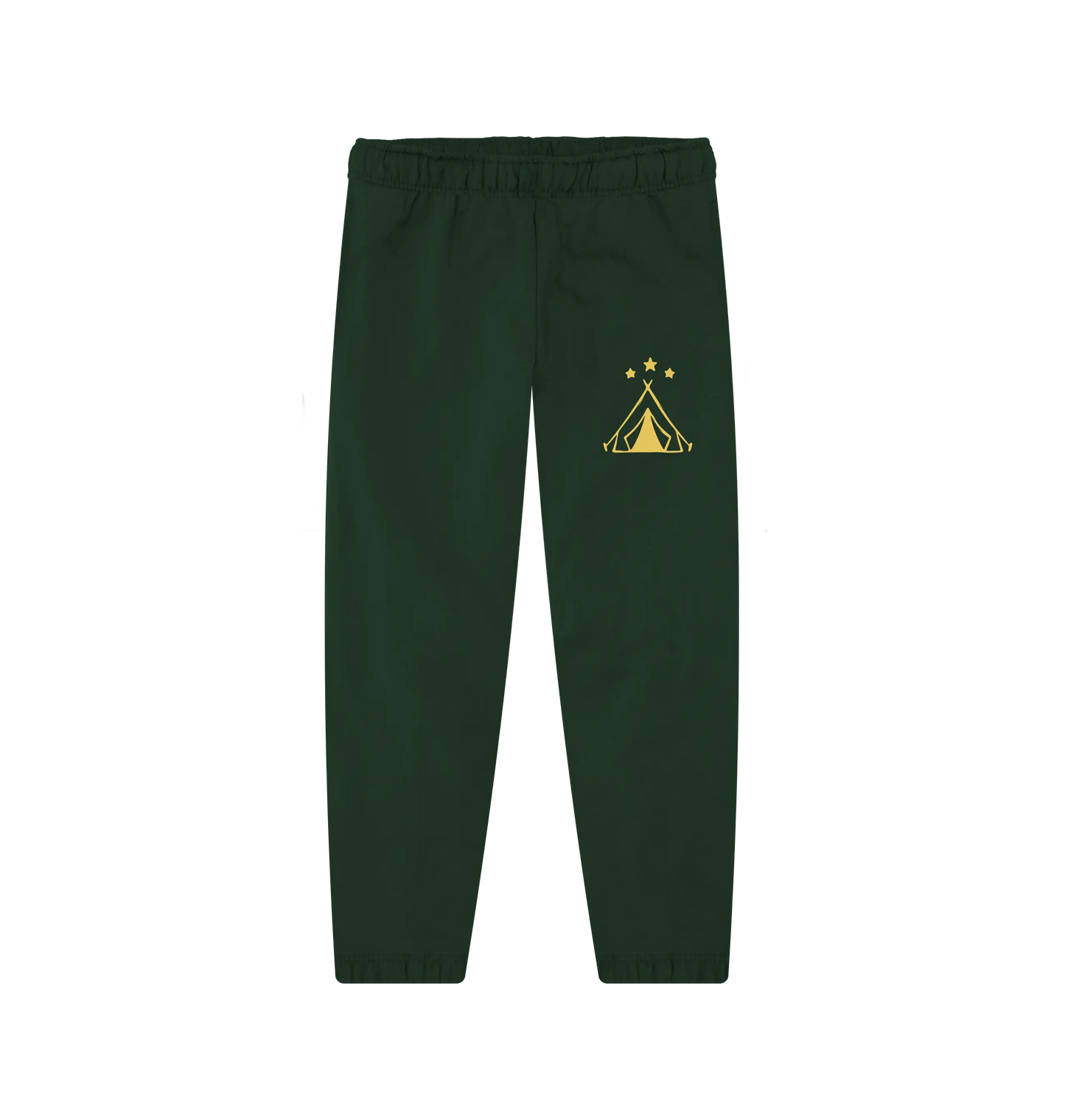 Camping Under The Stars design Comfortable fleece-lined women’s joggers perfect for camping trips and outdoor adventures