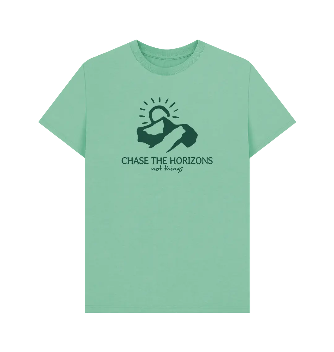 Chase Horizons organic cotton t-shirt for men sustainable clothing