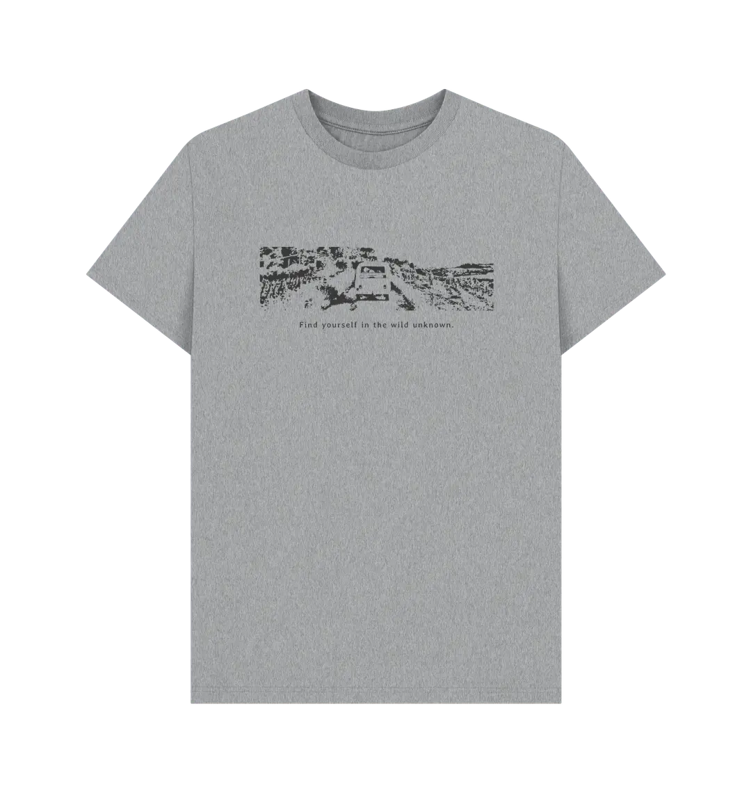 Men’s van life t-shirt organic cotton sustainable fashion
