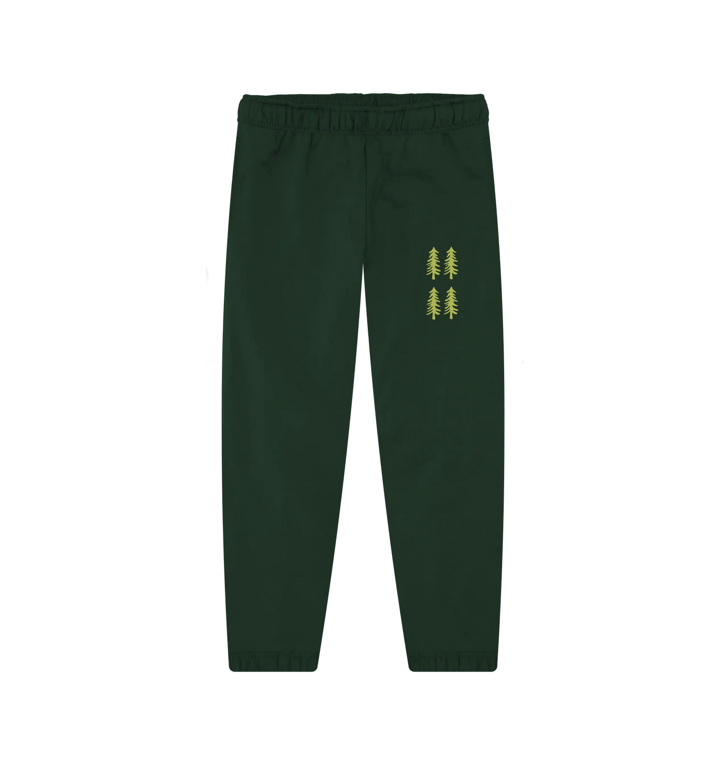 Forest Bathing design Organic cotton joggers for women who love forest bathing and reconnecting with nature
