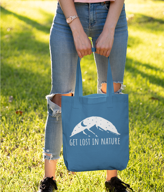 Get Lost In Nature Organic Cotton Tote Bag