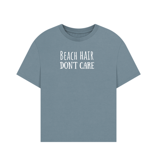 Stone Blue Printed T-shirt