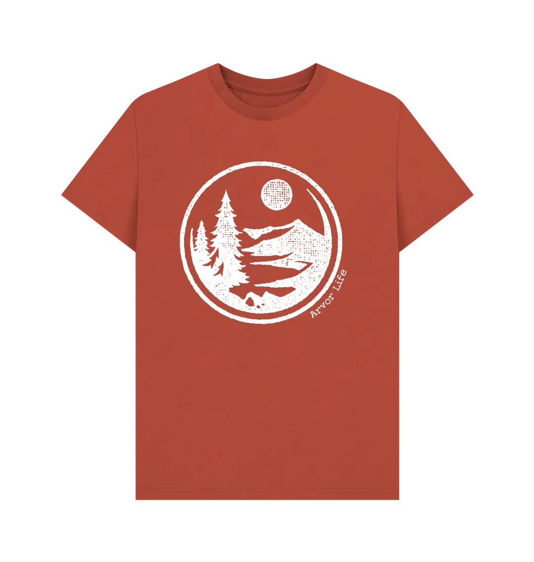 Rust Printed T-shirt