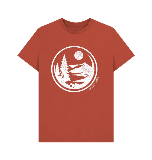 Rust Printed T-shirt