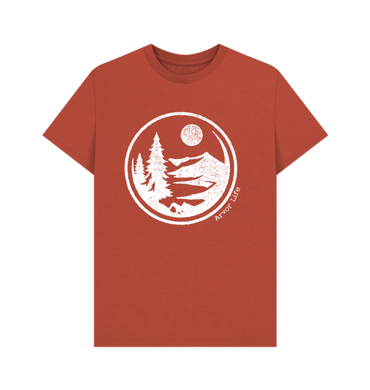 Rust Printed T-shirt