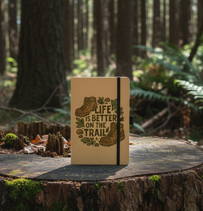 Kraft Printed Notebook Front