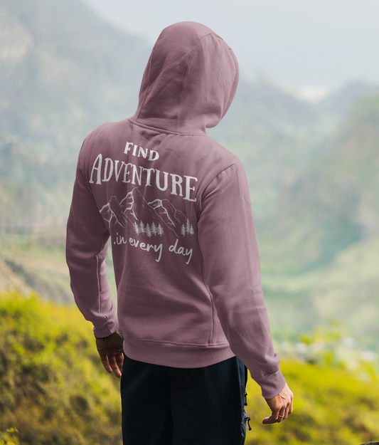 Find Adventure Organic Cotton Hoodie | Cool Hoodie | Arvor Life