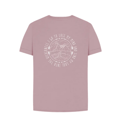 Mauve Printed T-shirt