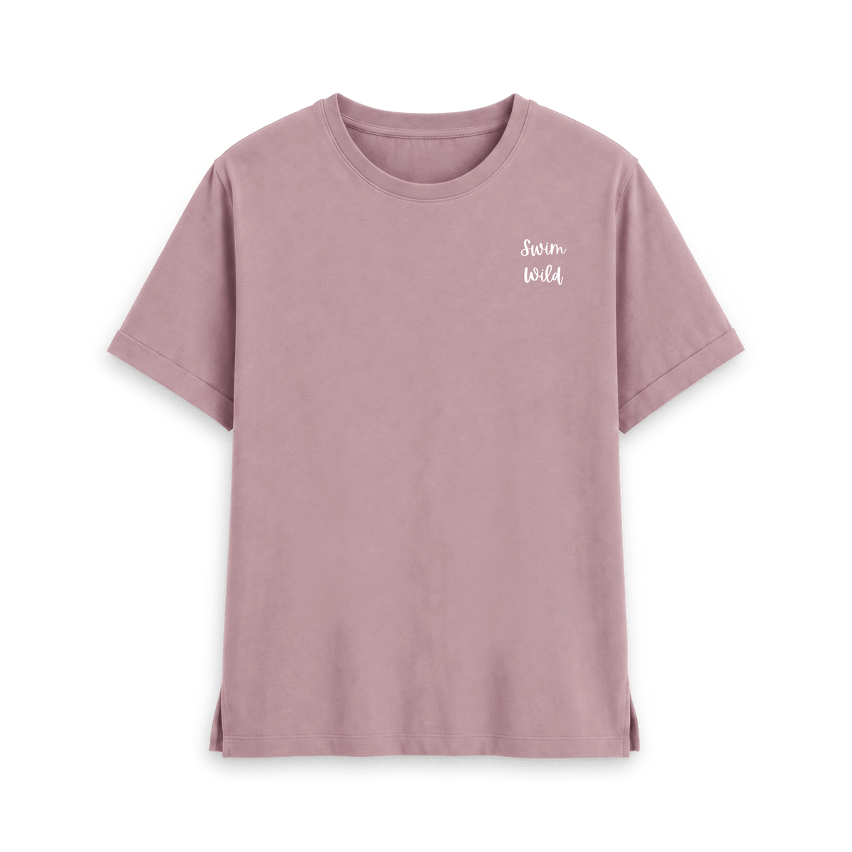 Mauve Printed T-shirt Front