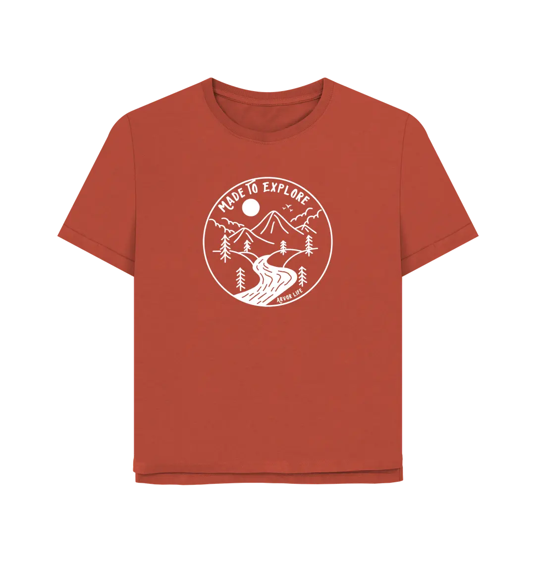 Rust Printed T-shirt