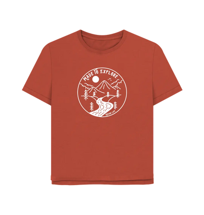 Rust Printed T-shirt