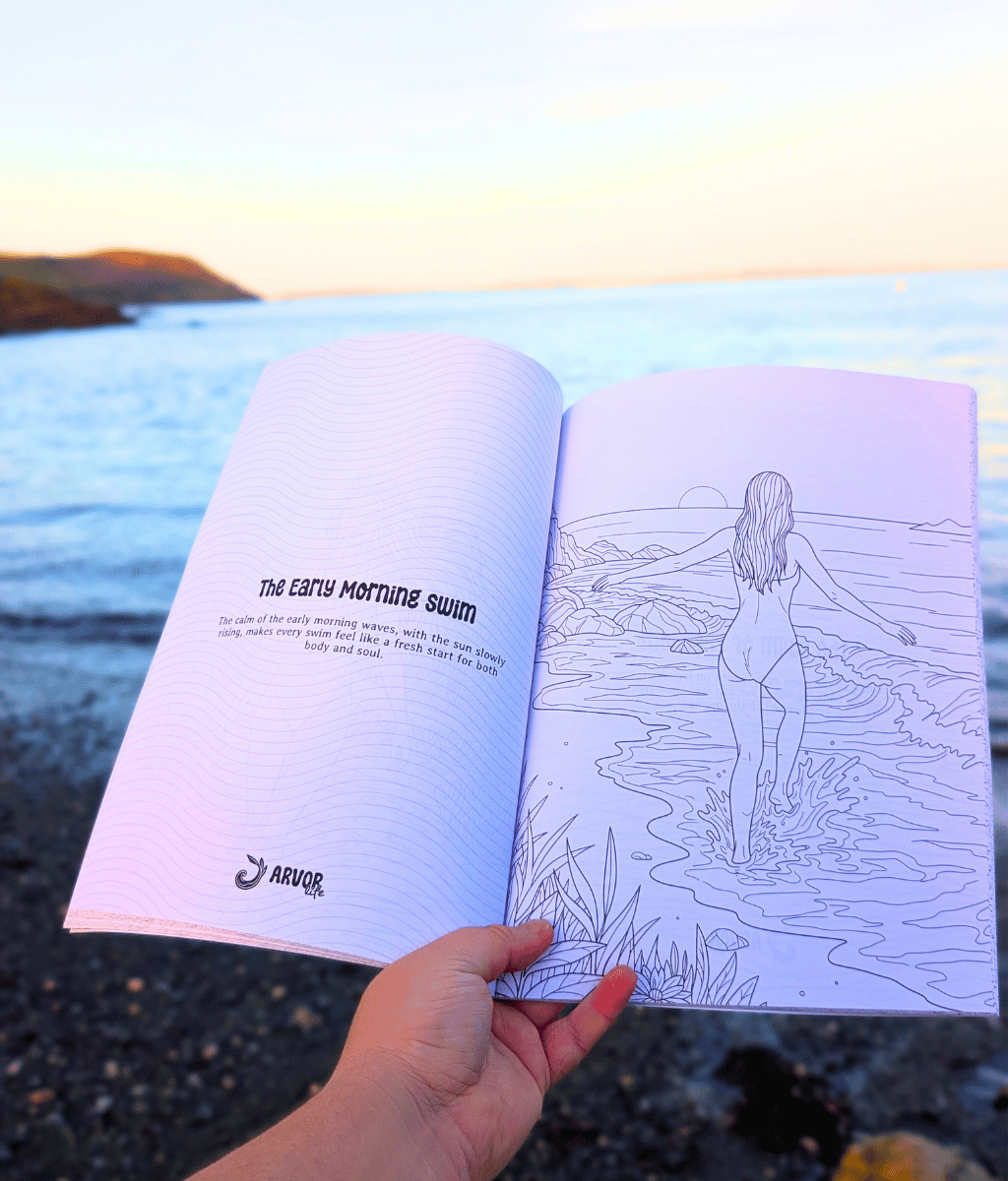 The Wild Swimmer's Colouring Book