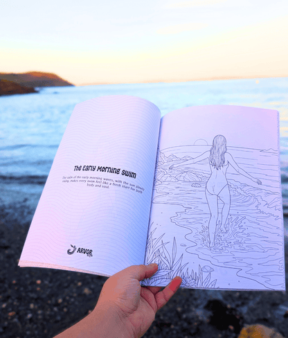 The Wild Swimmer's Colouring Book