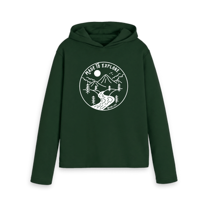 Evergreen Printed Hoody Front
