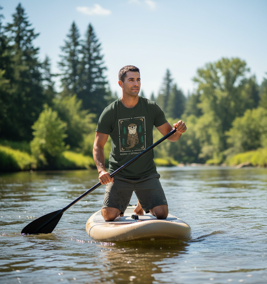 Dark Grey Printed T-shirt Front