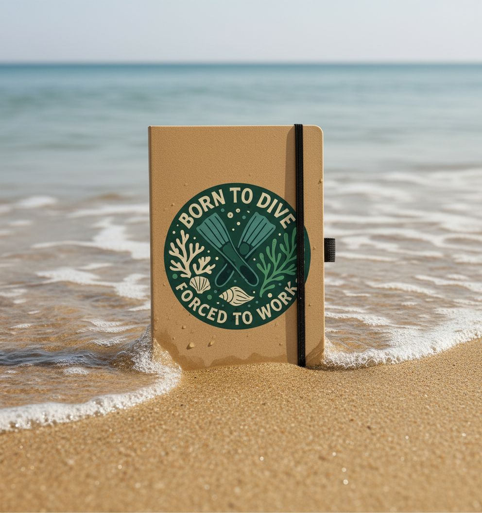 Kraft Printed Notebook Front