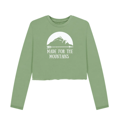 Sage Printed Boxy Jumpers