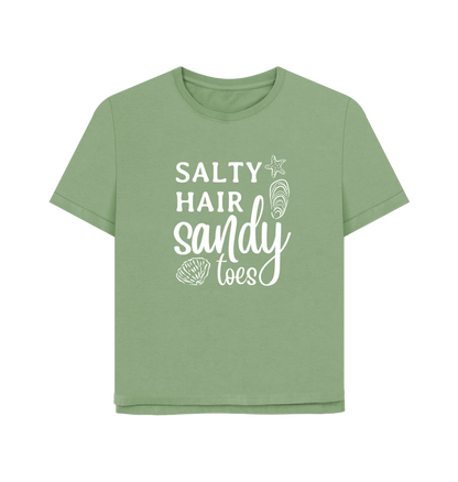 Sage Printed T-shirt Front