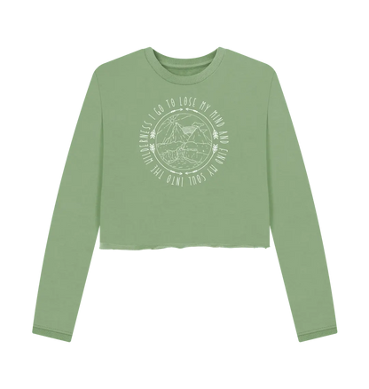 Sage Printed Boxy Jumpers