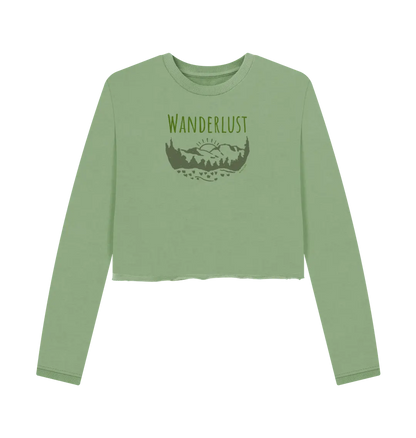 Sage Printed Boxy Jumpers