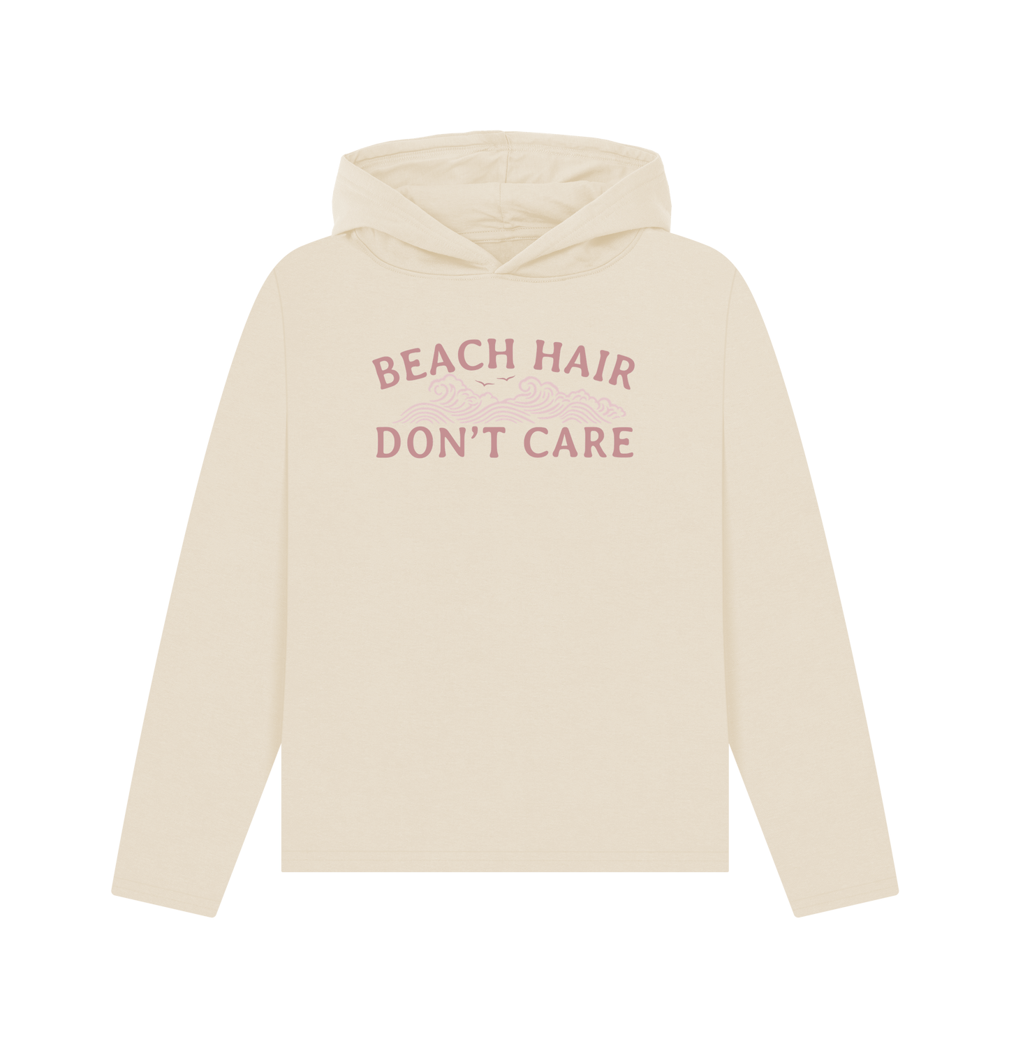 Oat Printed Hoody Front