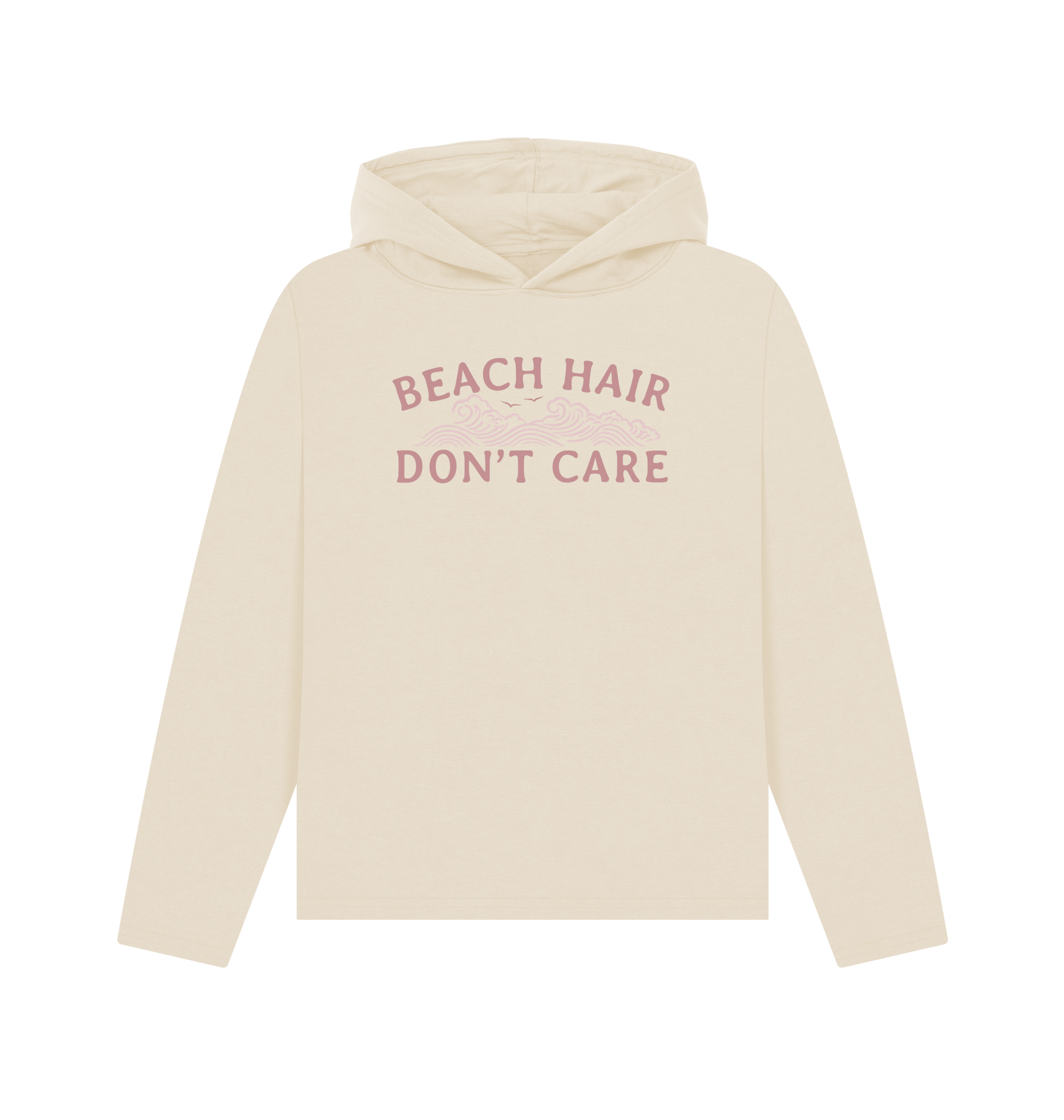 Oat Printed Hoody Front