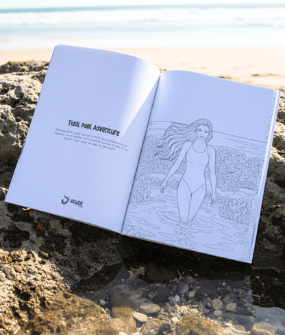 The Wild Swimmer's Colouring Book