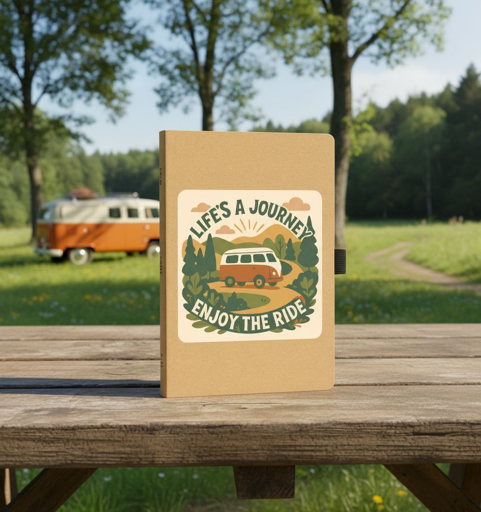 Kraft Printed Notebook Front