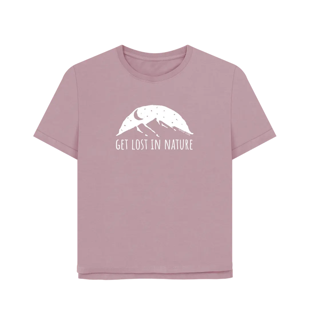 Mauve Printed T-shirt