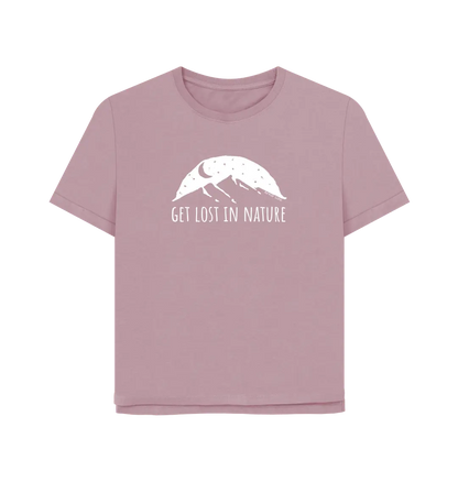 Mauve Printed T-shirt