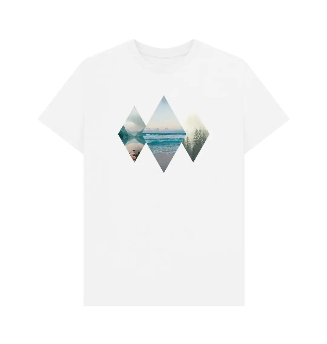 White Printed T-shirt