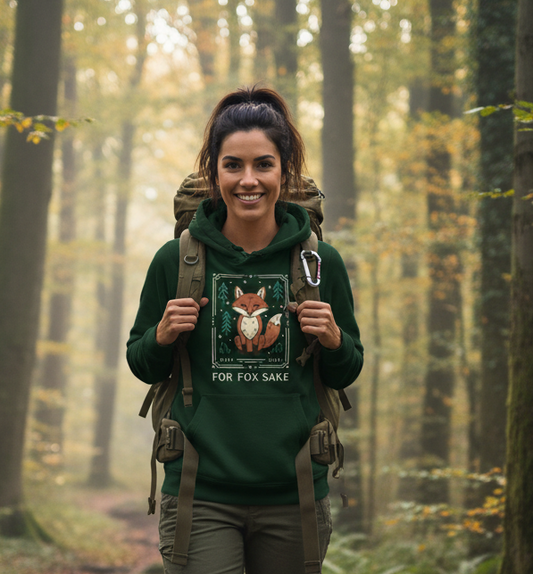 Evergreen Printed Hoody Front