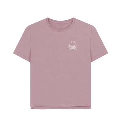Mauve Printed T-shirt