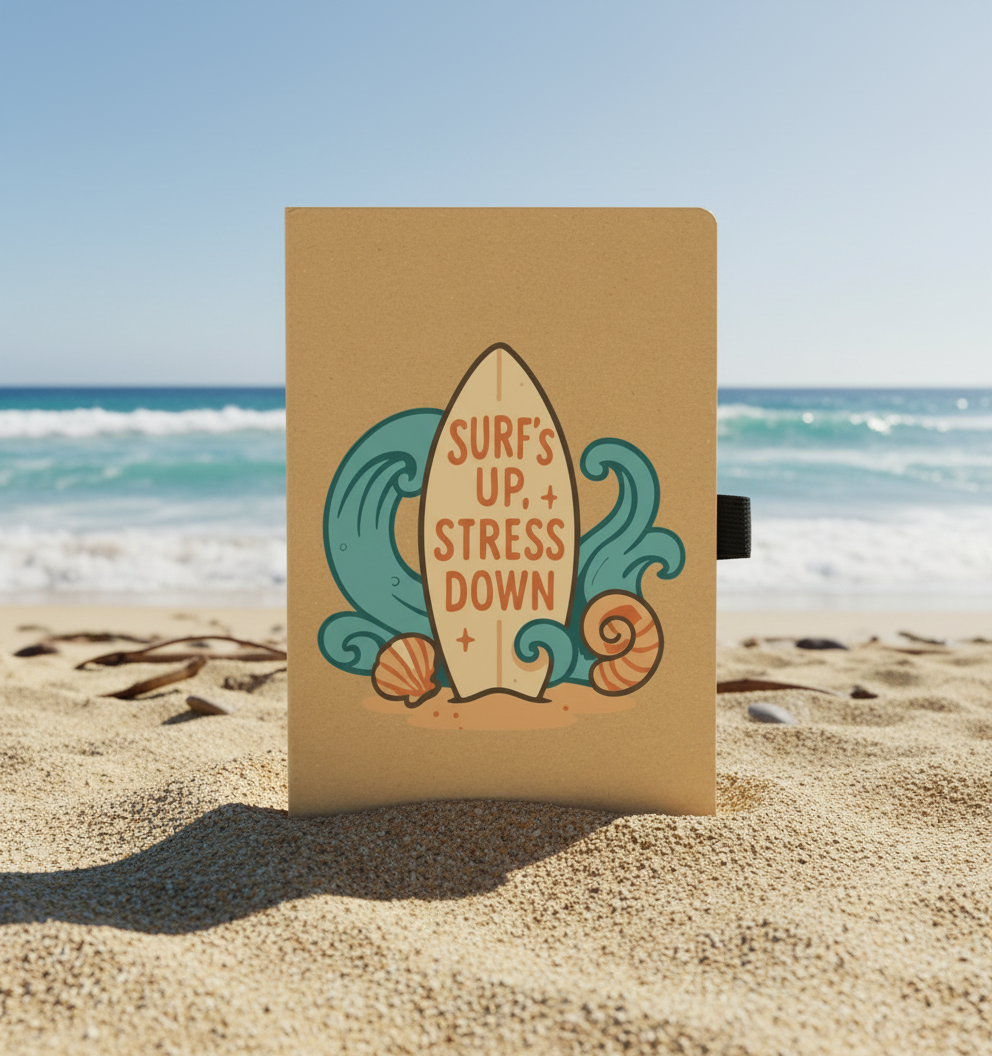 Kraft Printed Notebook Front