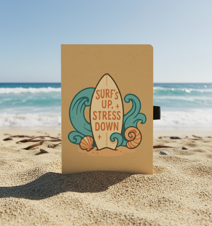 Kraft Printed Notebook Front