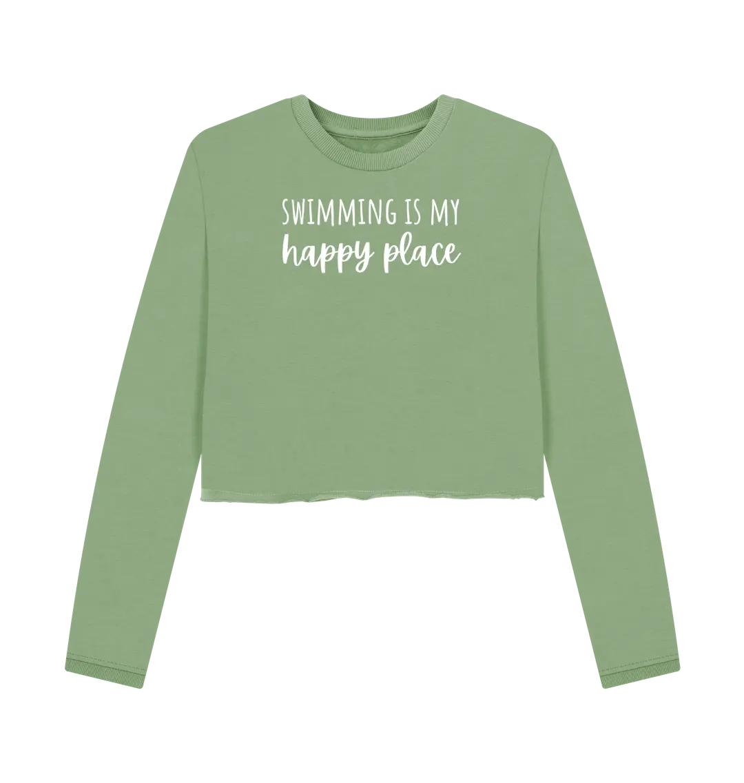 Sage Printed Boxy Jumpers