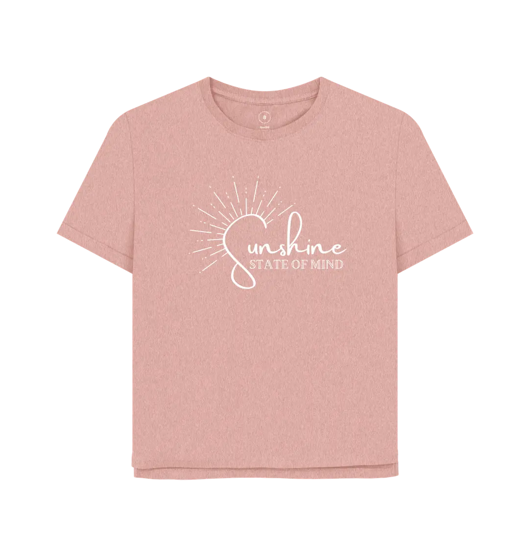 Sunset Pink Printed T-shirt