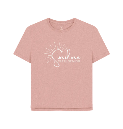 Sunset Pink Printed T-shirt