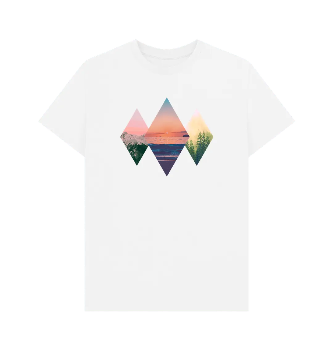 White Printed T-shirt