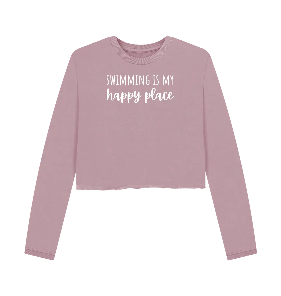 Mauve Printed Boxy Jumpers