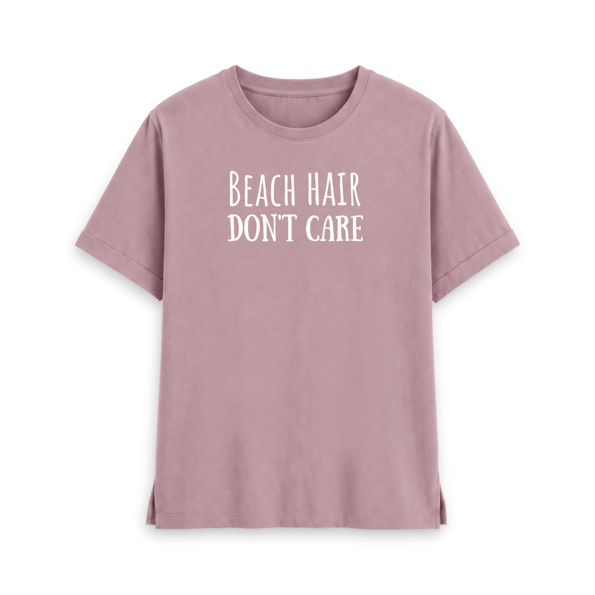 Mauve Printed T-shirt Front