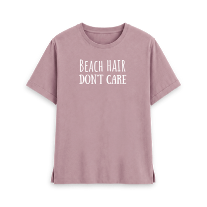 Mauve Printed T-shirt Front