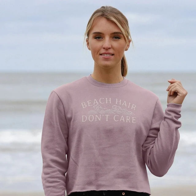 Beach Hair Don't Care Women's Boxy Jumper Arvor Life