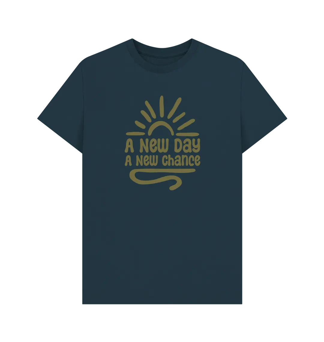 A New Day Men’s Adventure T-Shirt Inspirational Explorer Graphic Tee