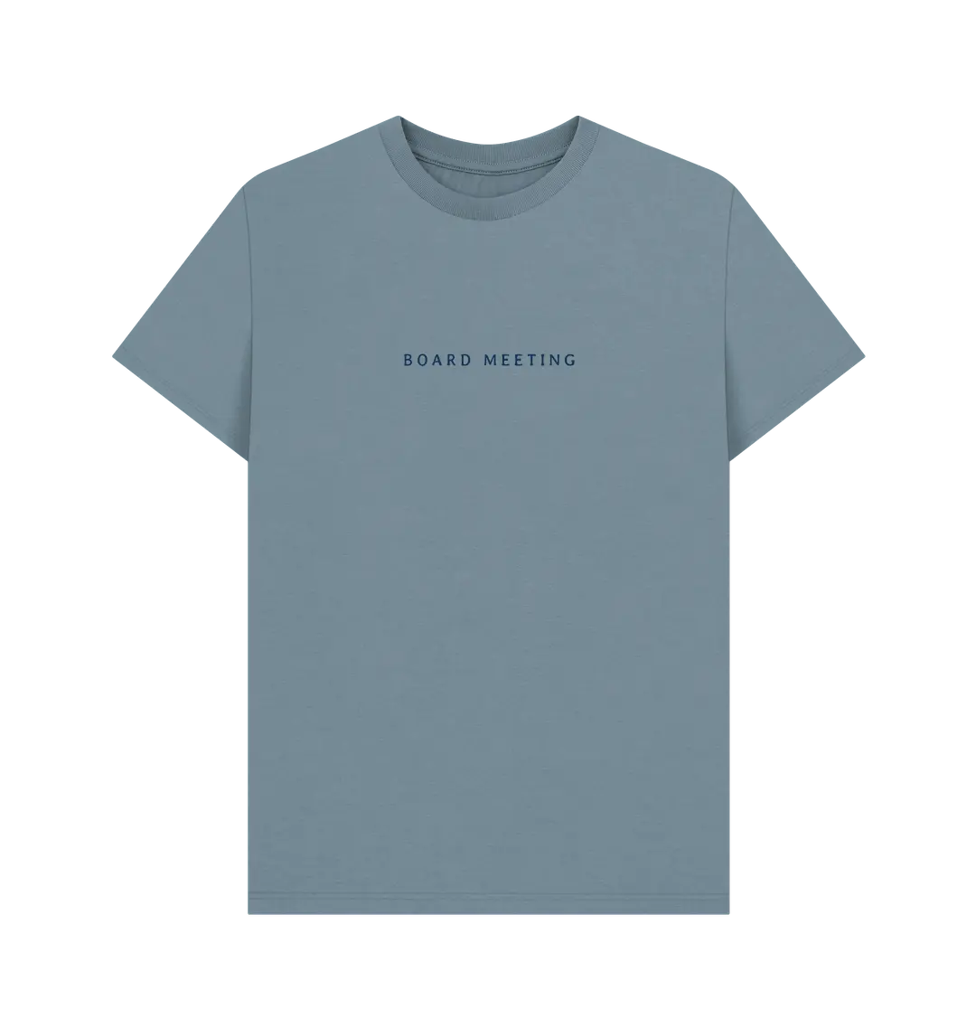 Eco-friendly men’s surf graphic tee organic cotton