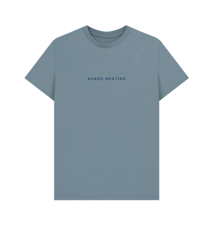 Eco-friendly men’s surf graphic tee organic cotton