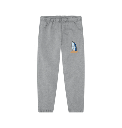 Comfortable men’s surf jogging bottoms ideal for beach walks, surf trips, and travel with surf board design