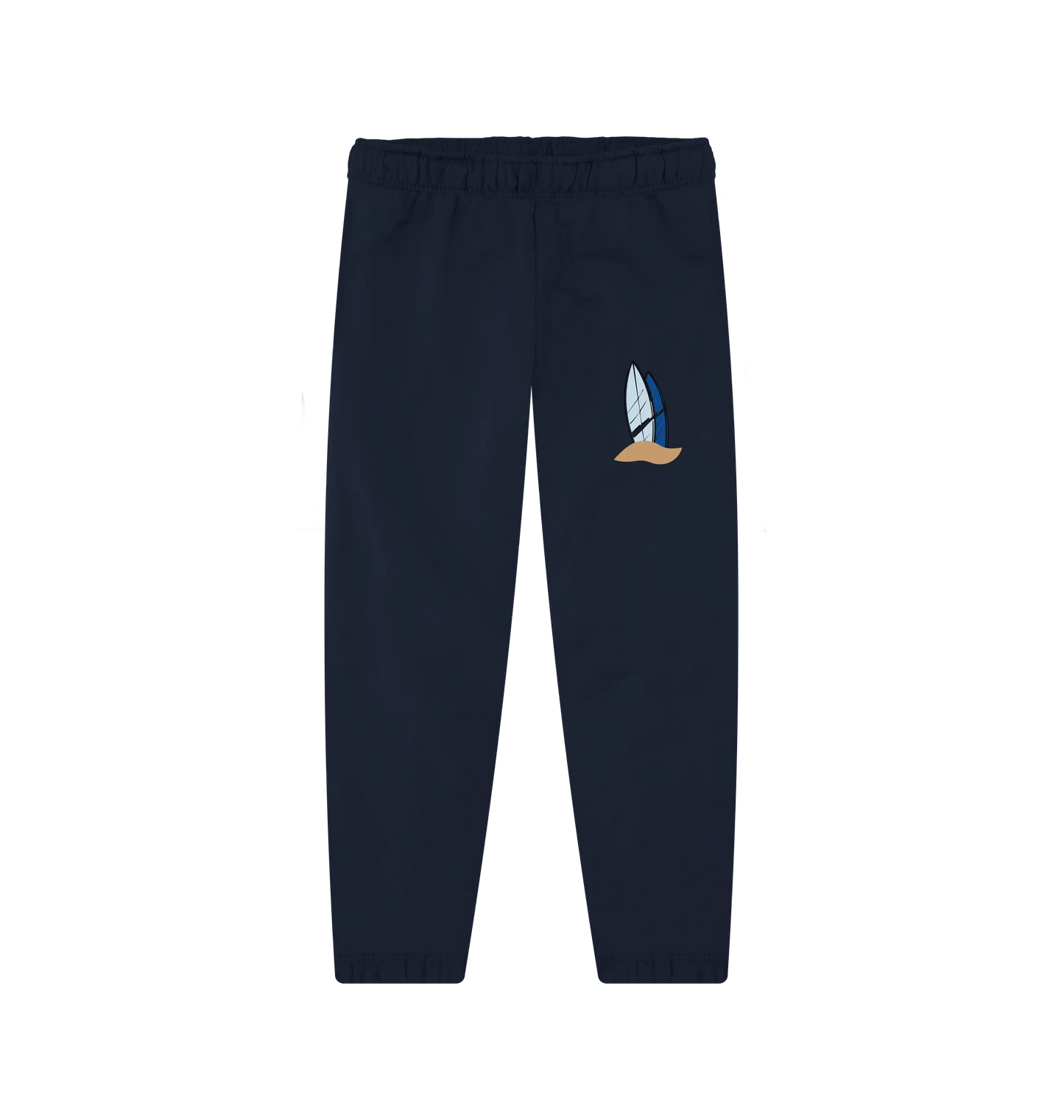 Surfboard design, Organic cotton joggers for men who love the beach, surfing, and outdoor adventures
